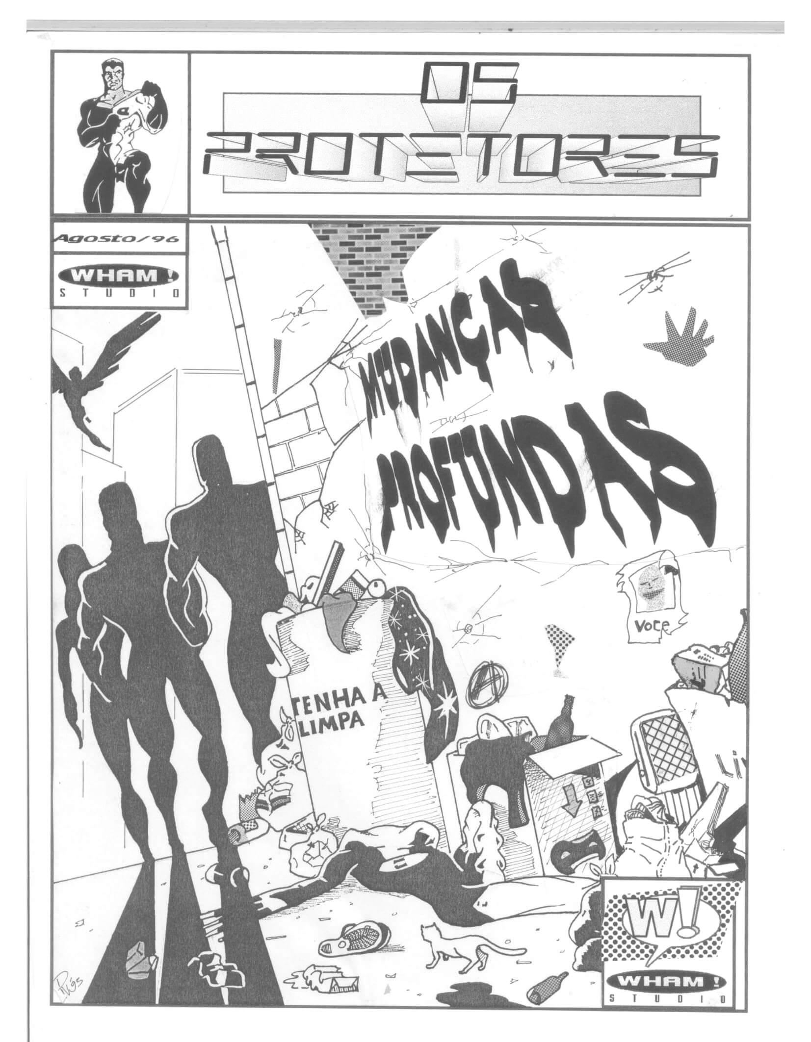Capa de Os Protetores #01
