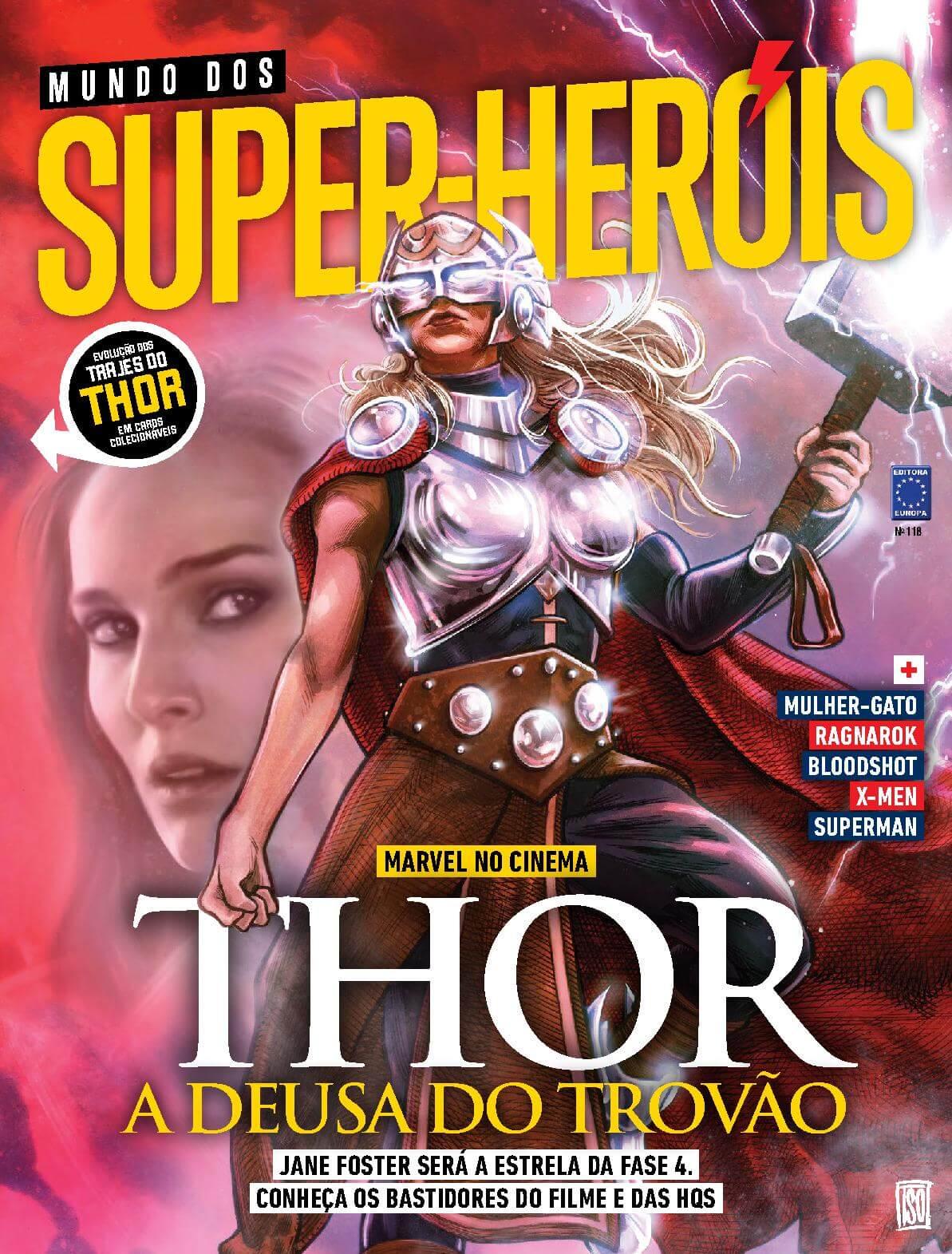 Capa de Revista Mundo dos Super-Heróis #118